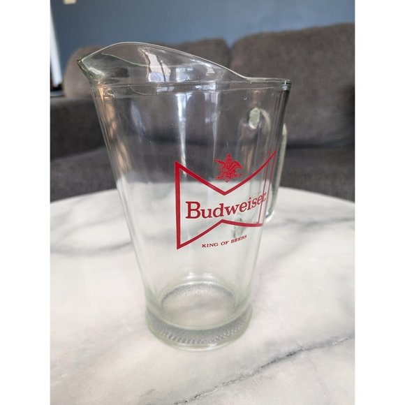 Vintage Budweiser Beer Pitcher - Picture 2 of 5